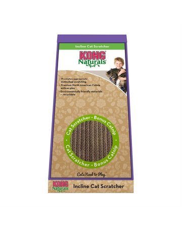 Kong Kong Naturals griffoir en carton incliné pour chats