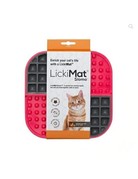 LickiMat LickiMat Slomo pour chat rouge