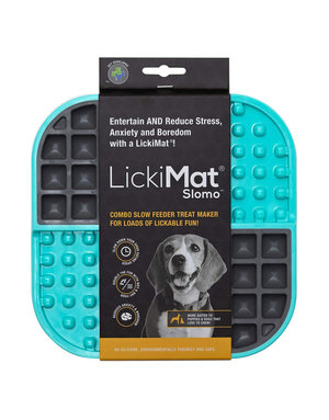 LickiMat LickiMat Slomo pour chien turquoise