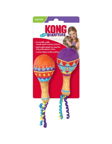 Kong Kong Scrattles jouets acoustique pour chat