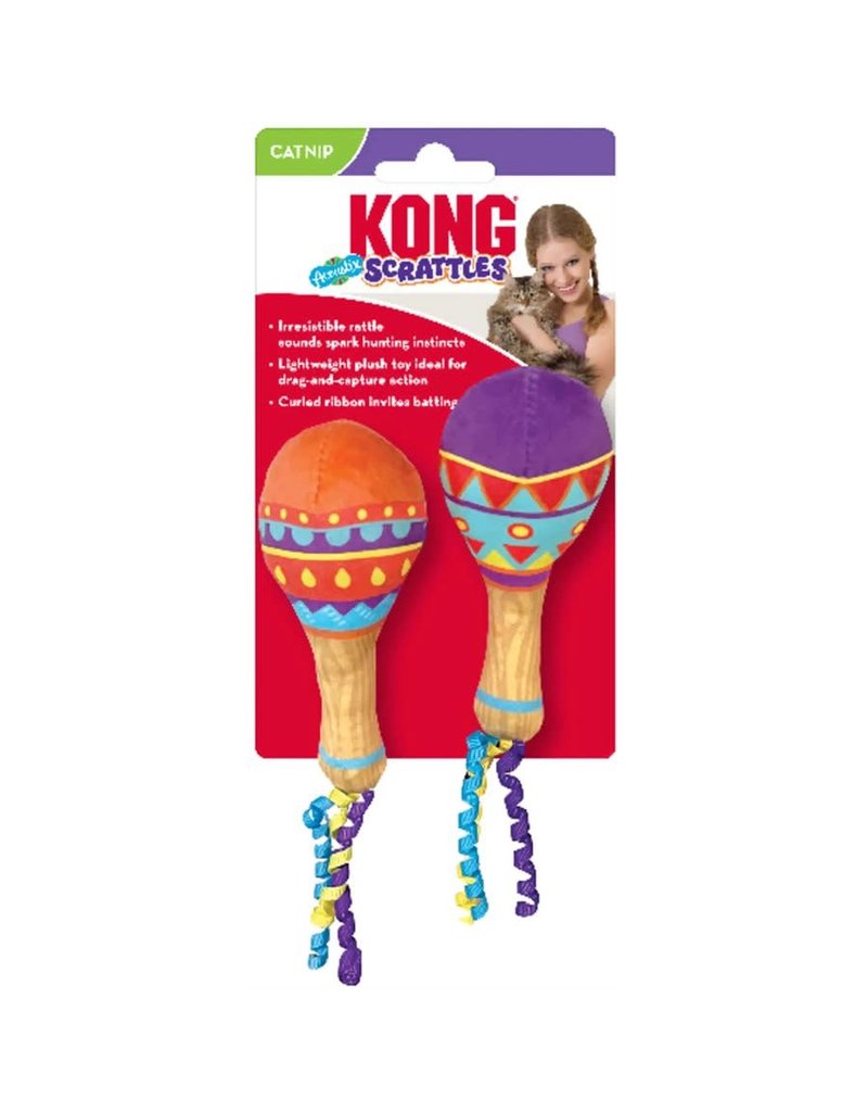 Kong Kong Scrattles jouets acoustique pour chat