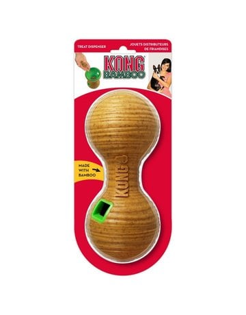 Kong Kong Bamboo haltère distributrice de gâteries