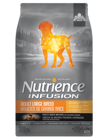 Nutrience Nutrience infusion chien adulte grande race 22lb