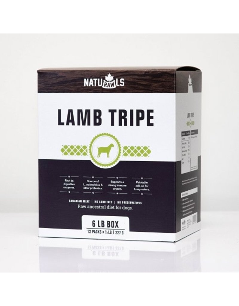 Naturawls Naturawls tripes d'agneau 6 lb. (PÉRI)