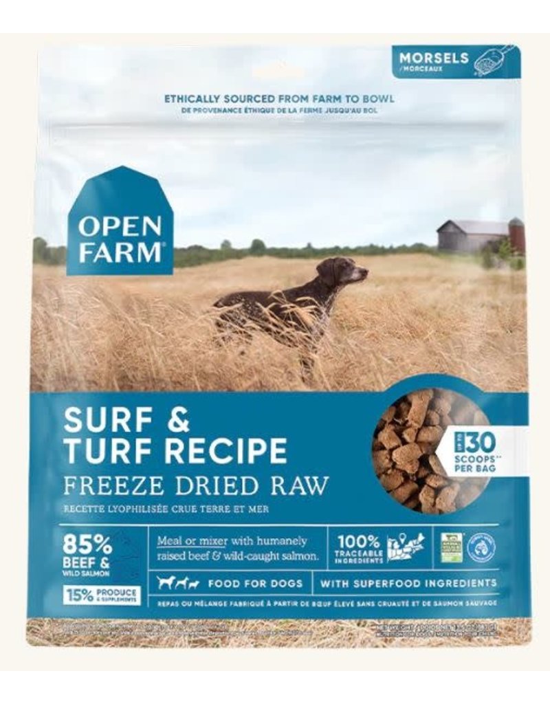 Open Farm Open Farm chien cru lyophilisé surf & turf