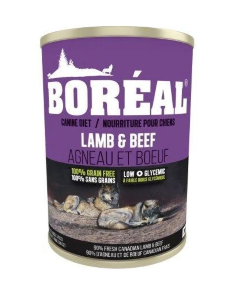 Boreal Boréal conserve chien sans grains agneau et bœuf 690gr (12)