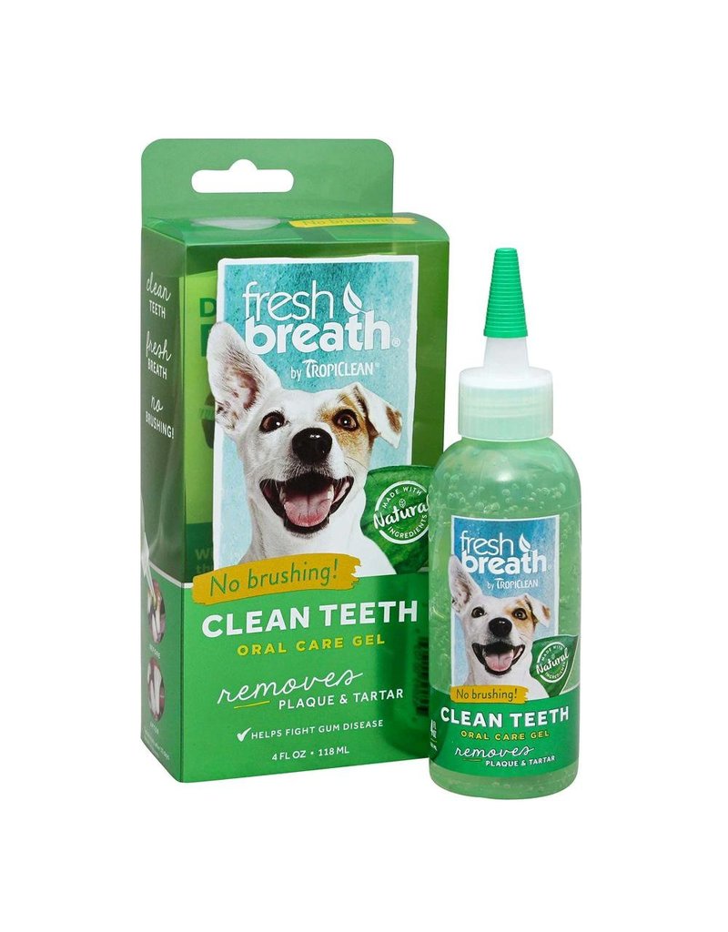 Tropiclean Tropiclean Fresh Breath gel nettoyant pour les dents de chiens 4oz -