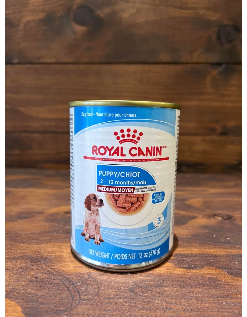Royal Canin Royal Canin tranches en sauce moyen chiot 370g