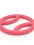 ZippyPaws Zippy Paws Tuff anneau squeaky rose 8''