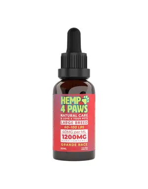 Hemp 4 Tails Hemp 4 Tails chien de grande race 60 à 100lb - 1200mg