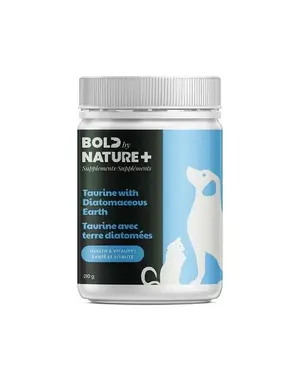 Bold raw Bold by Nature+ taurine avec terre de diatomée 210g