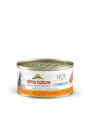 Almo Almo HQS complete chat poulet et fromage en sauce 70gr (24)