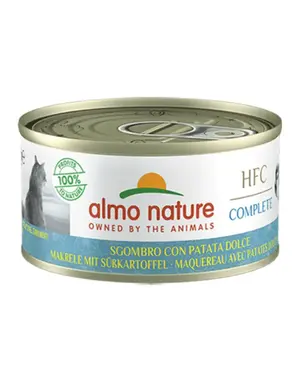 Almo Almo HQS Complete chat maquereau et patate douce 70g (24)