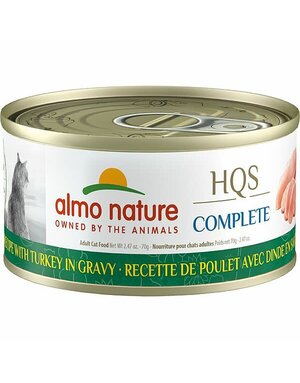 Almo Almo HQS complete chat poulet et dinde en sauce 70gr (24)