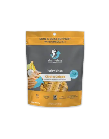 Shamless Pets Shameless Pets chien bouchées au jerky de poulet 5 oz .