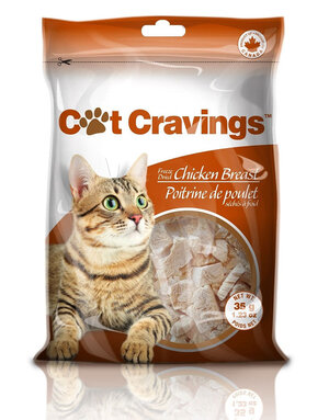 Petz Cat Cravings, poitrine de poulet 35g