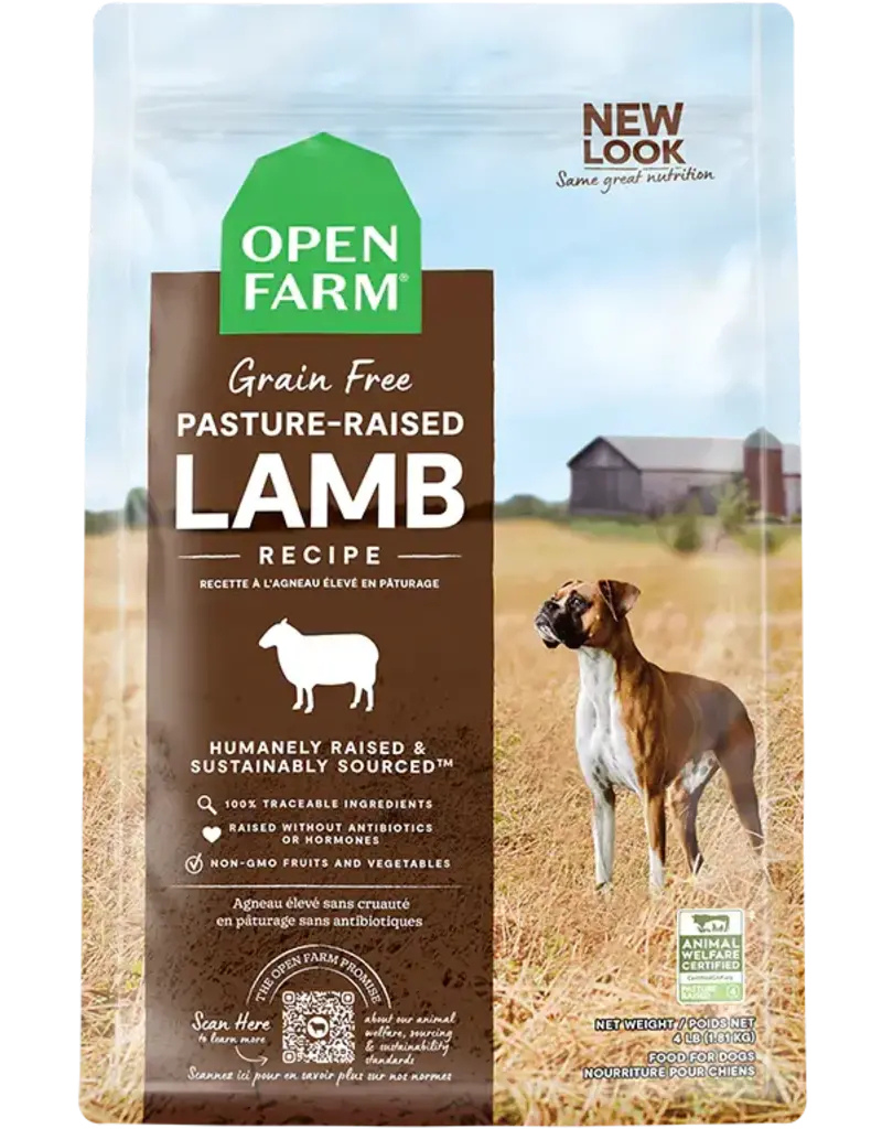 Open Farm Open Farm chien recette d'agneau sans grains