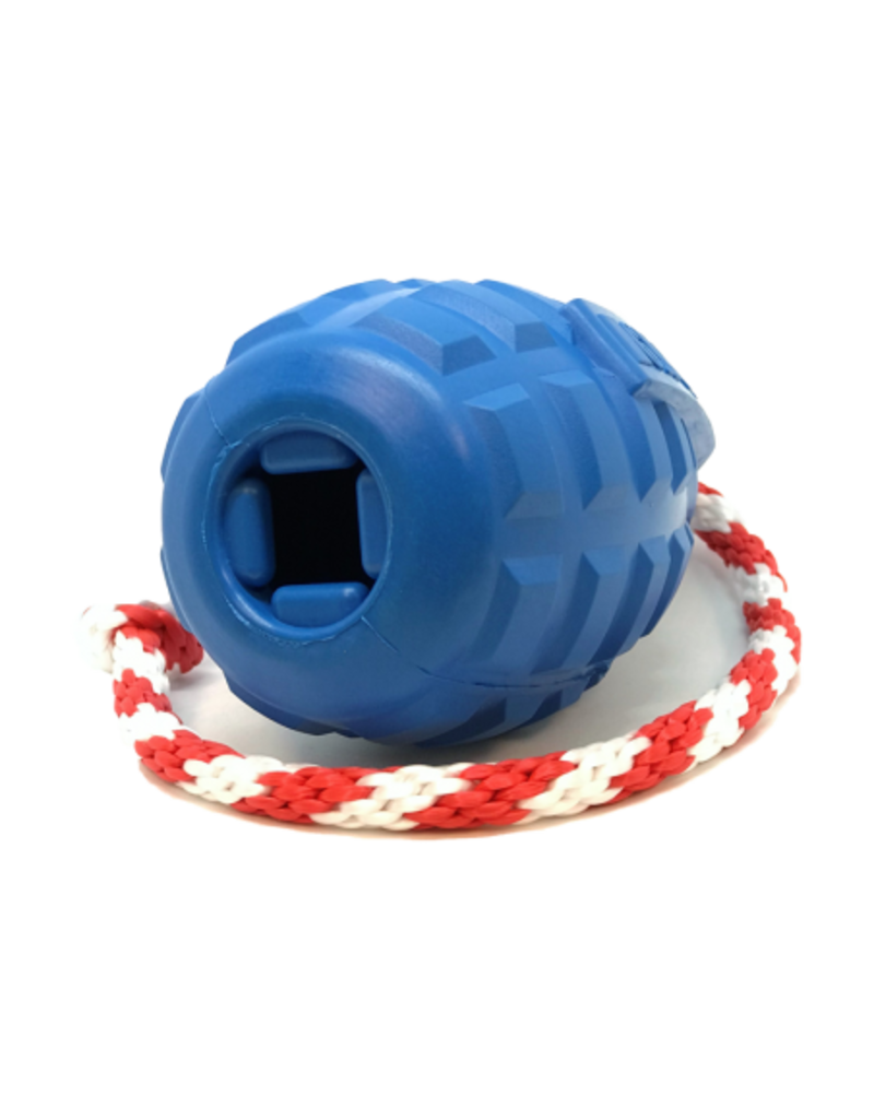 Soda Pup SodaPup jouet grenade durable bleu