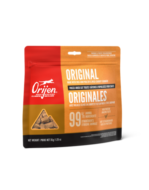 Orijen Orijen gâteries lyophilisées pour chat recette originale 35g