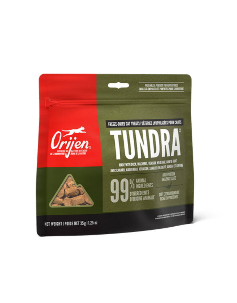 Orijen Orijen gâteries lyophilisées pour chat recette tundra 35g
