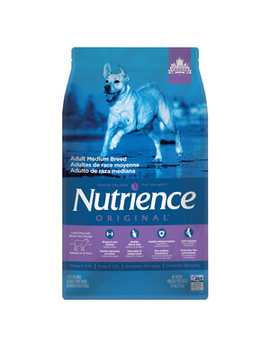 Nutrience Nutrience original chiens adultes agneau et riz brun 25 lbs -