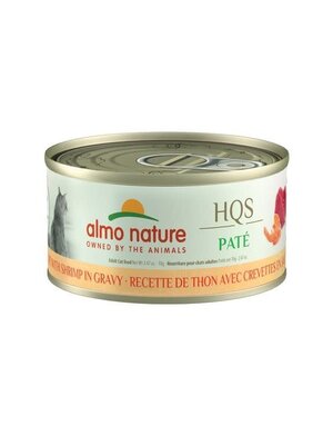 Almo Almo HQS natural chat - pâté au thon et crevette en sauce 70g (24)