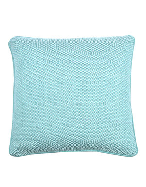 Resploot Resploot coussin carré turquoise 50x50 cm