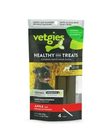 Vetgies Vetgies tubes saveur de pomme sac de 4