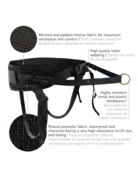 Nahak Nahak ceinture multifonction noir moyen