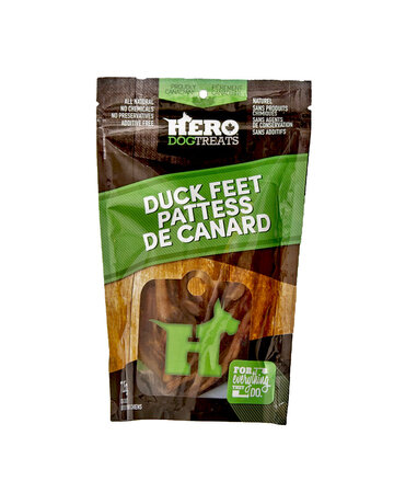 Hero dog treats Hero dog treats pieds de canard 125 mg