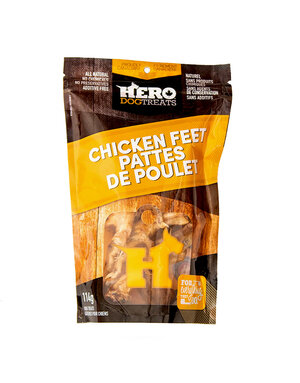 Hero dog treats Hero dog treats pieds de poulet 114mg