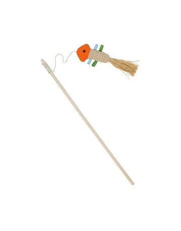 Bud'z Bud'z jouets pour chat canne à pêche méduse orange