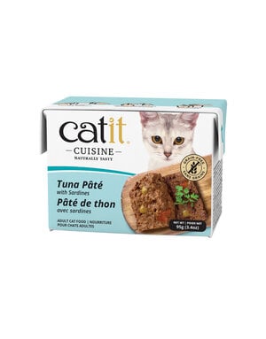 Catit Catit cuisine pâté de thon avec sardine 95g