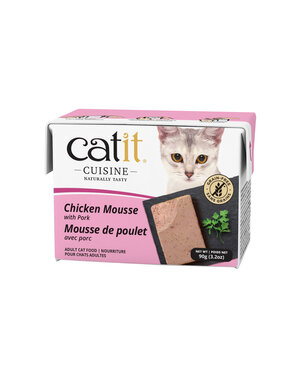 Catit Catit cuisine mousse de de poulet & jambon 90g