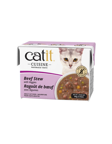 Catit Catit cuisine ragoût de boeuf & légumes 95g