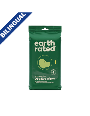 Earth rated Earth rated lingettes éco-responsable pour les yeux 60u