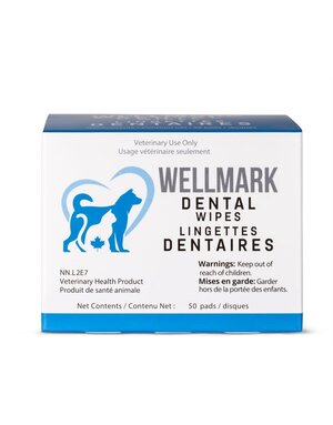 Wellmark Wellmark lingettes dentaire 50u