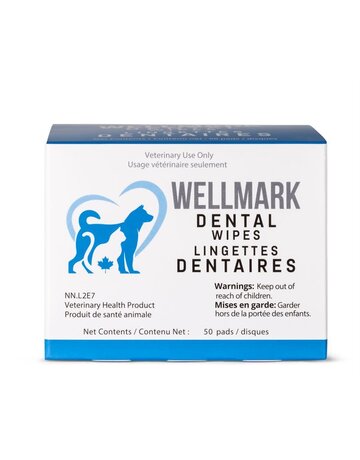 Wellmark Wellmark lingettes dentaire 50u