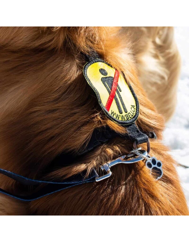 BELI concept Beli Concept écusson à velcro ''pas d'humain''