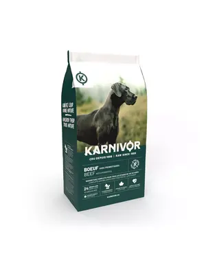 Karnivor Karnivor nourriture crue pour chien - boeuf12 lb