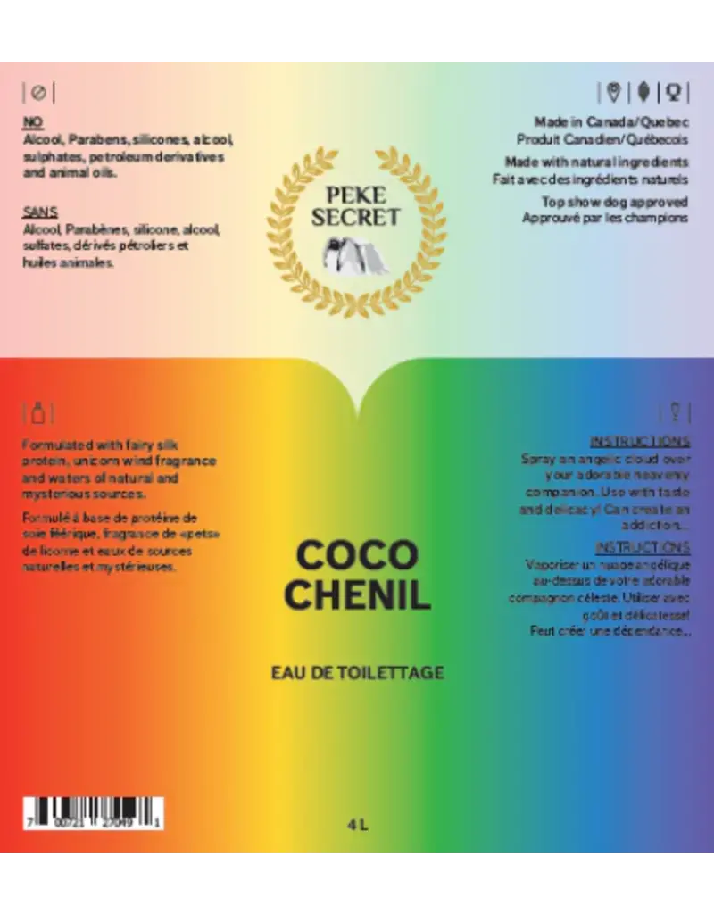 PEKE SECRET Peke secret parfum coco chenil 150 ml