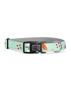 Tella & Stella Tella & Stella collier pour chien surfin'USA