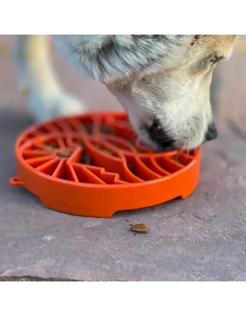 Soda Pup SodaPup eTray bol ralentisseur Yin-Yang orange