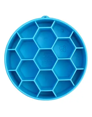 Soda Pup SodaPup Ebowl bol ralentisseur nid d'abeille bleu
