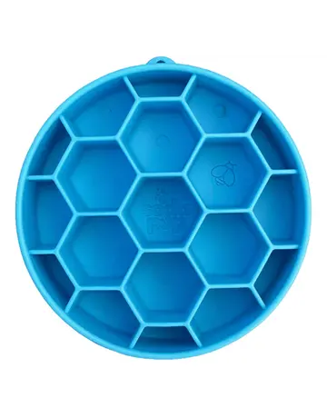 Soda Pup SodaPup Ebowl bol ralentisseur nid d'abeille bleu