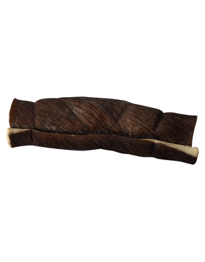 QT dog QT cheek roll  de buffle d'eau avec poils 6'' (12)