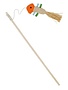 Bud'z Bud'z jouets pour chat canne à pêche méduse orange