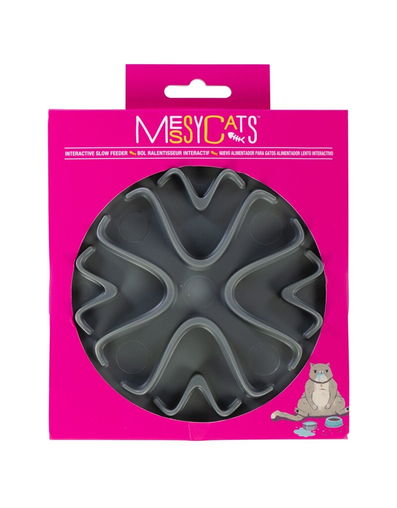 Messymutts Messy Cats bol ralentisseur à ventouses pour chat