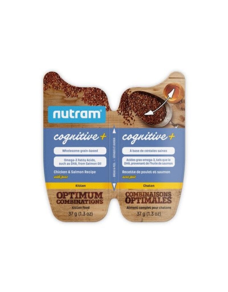 Nutram Nutram combinaisons cognitive+ chaton poulet, saumon & pois 12.6oz