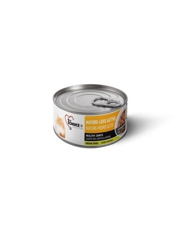 1st choice 1st Choice conserves chat mature et moins actif au poulet 156gr